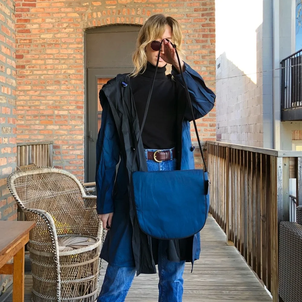 Mycra Pac Donatella Raincoat In Sapphire - Picture 6 of 8